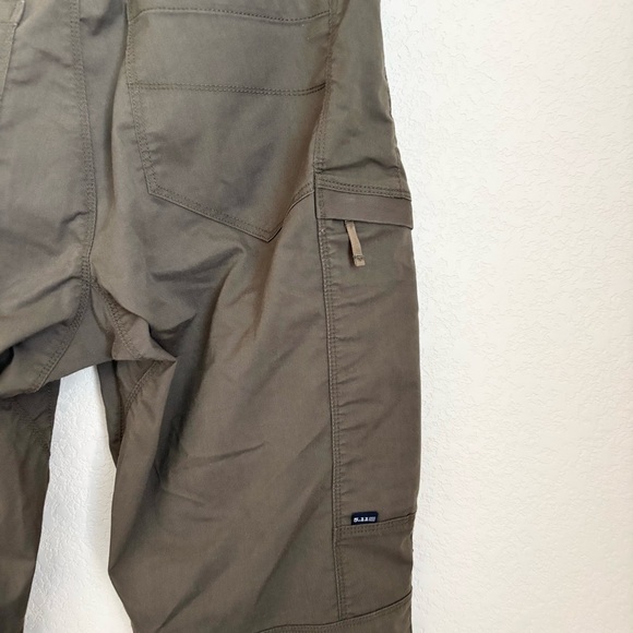 5.11 Tactical Green Cargo Pants Mens Size 36 Polyester Cotton Stretch Outdoor - Picture 6 of 14